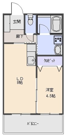 ひまわりマンションの物件間取画像